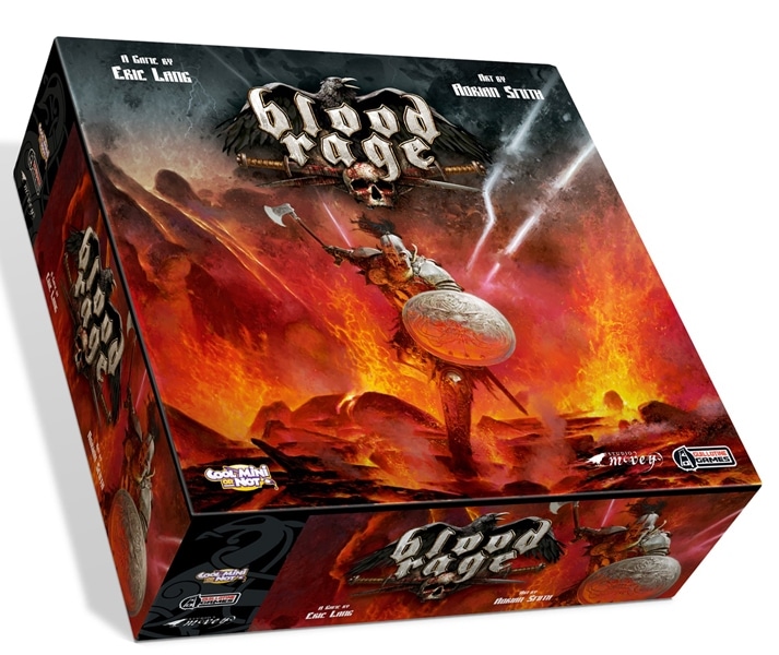 Blood Rage Board Game Cover